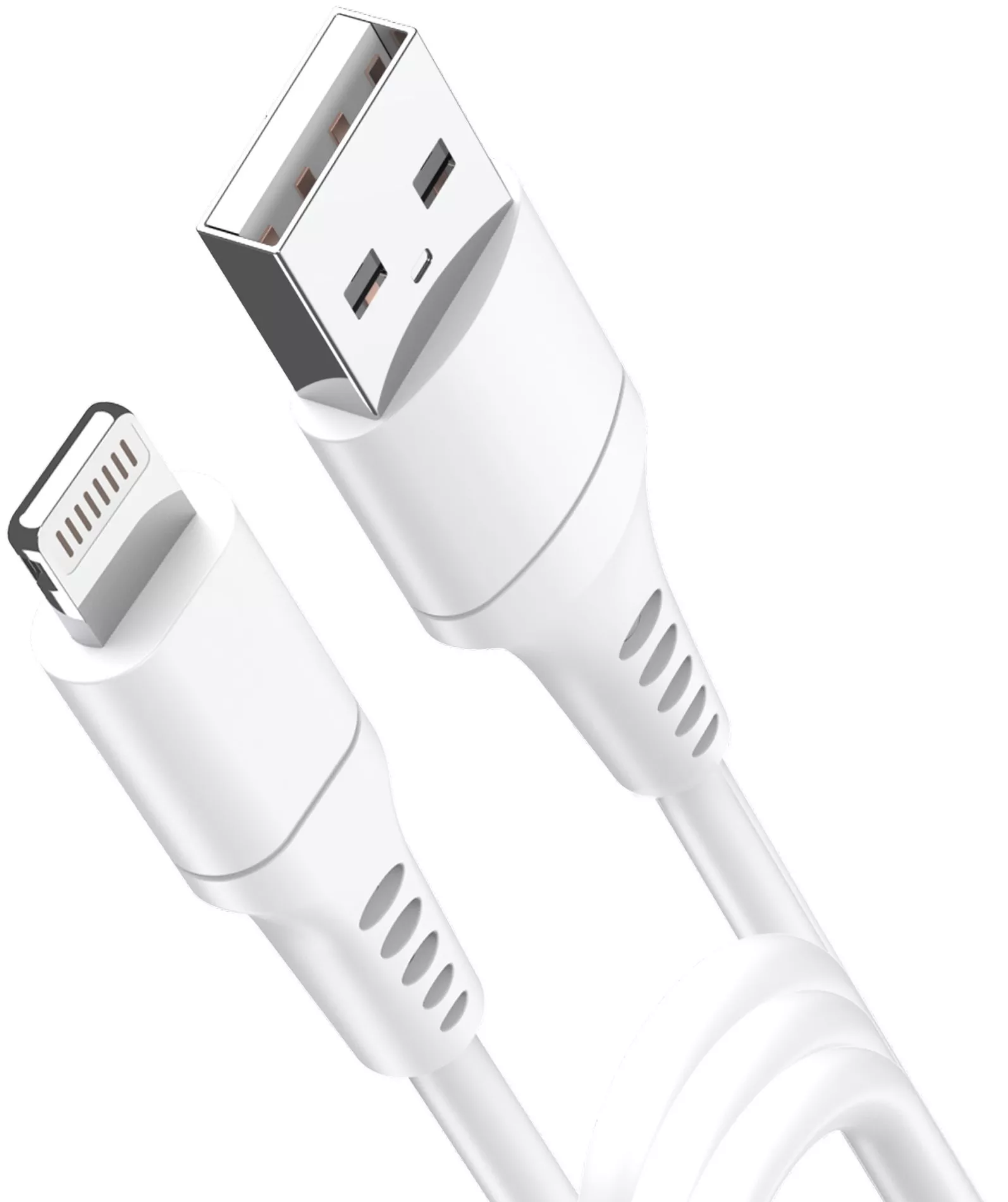 Mixx 3m Durable Lightning Charging Cable White