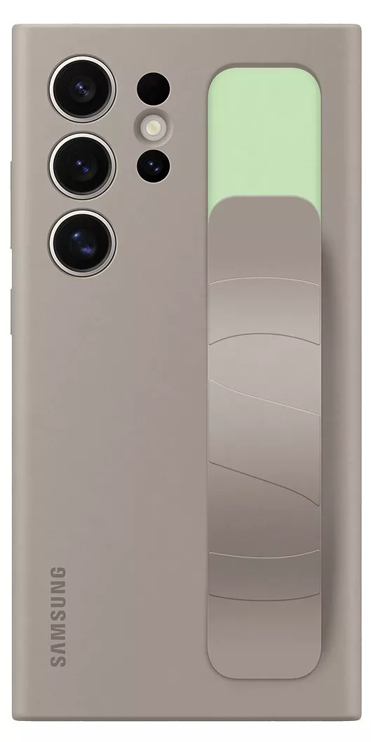 Samsung S24 Ultra Standing Grip Case Taupe Asda Mobile