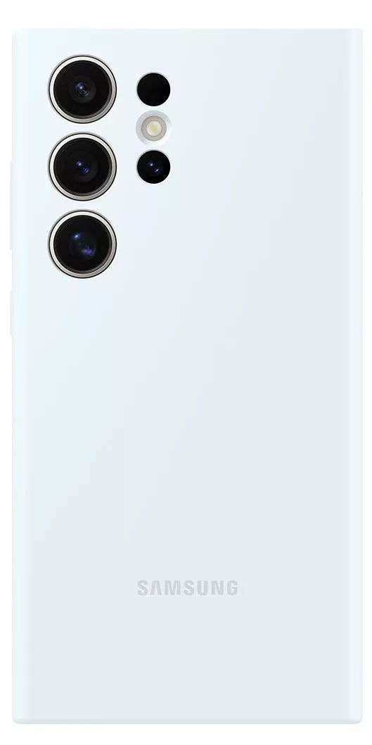 Samsung S24 Ultra Silicone Case White