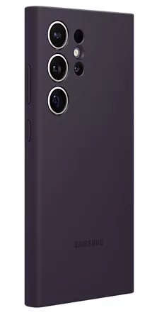 Samsung S24 Ultra Silicone Case Dark Violet