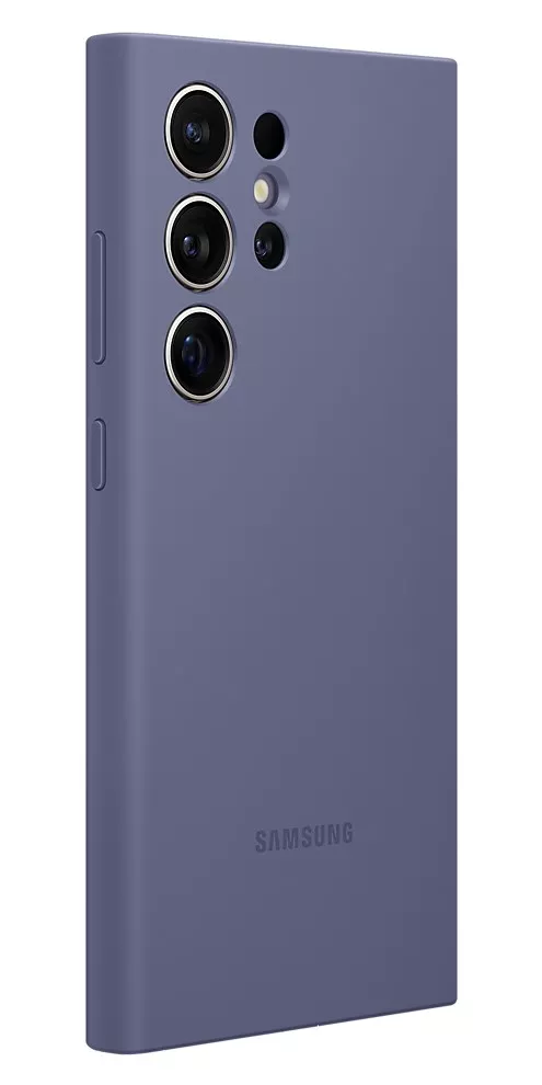 Samsung S24 Ultra Silicone Case Violet
