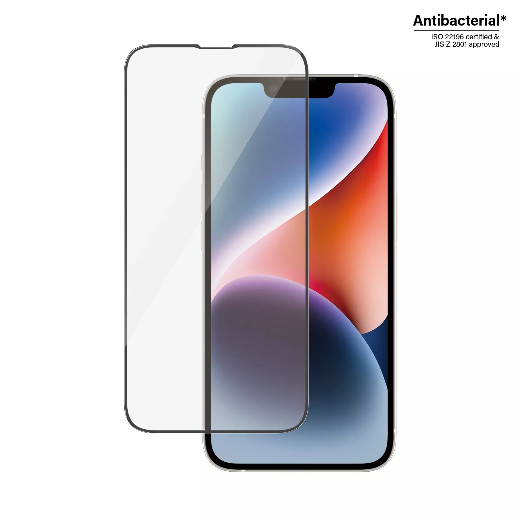 PanzerGlass Screen Protector iPhone 14 / 13 / 13 Pro Ultra-Wide Fit
