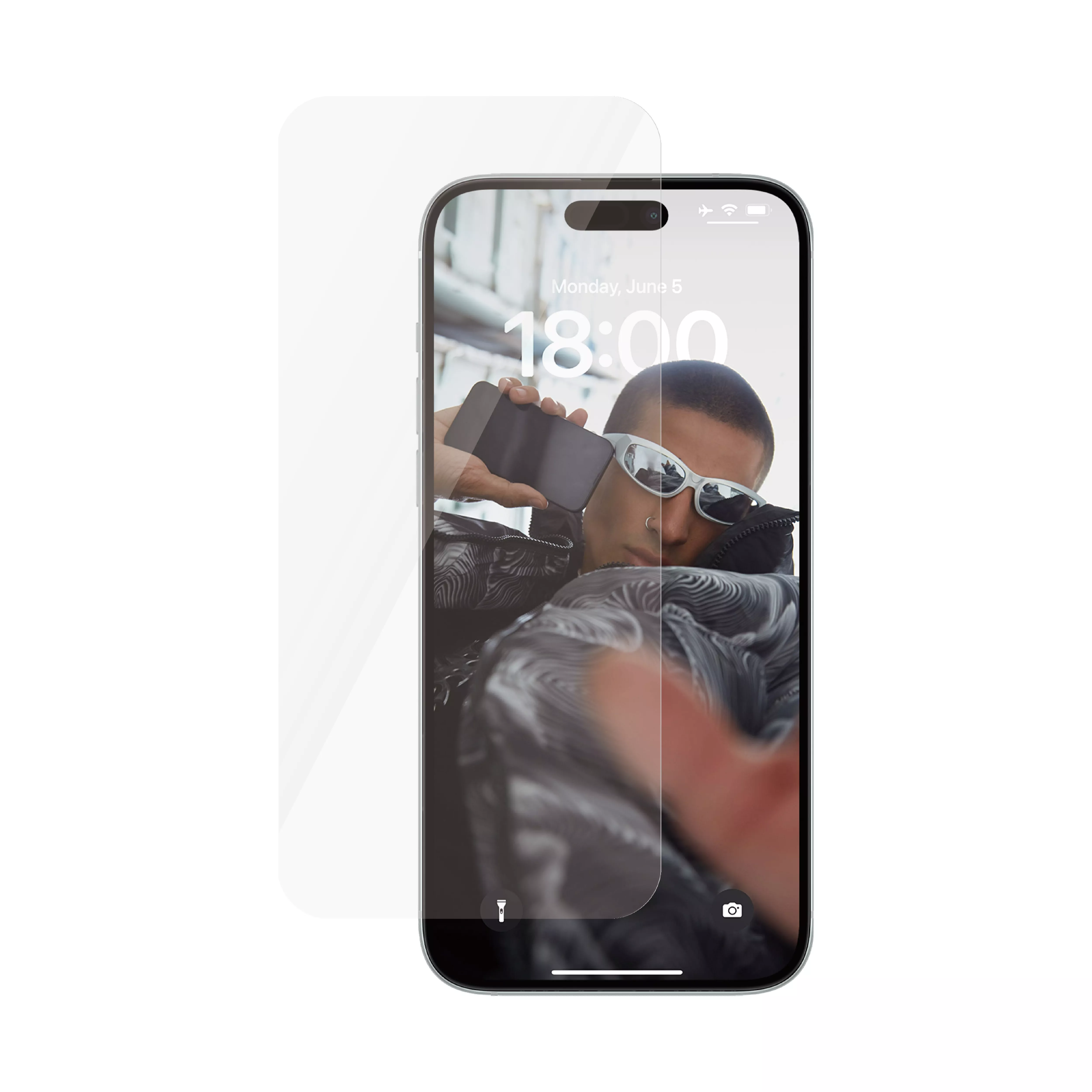 SAFE by PanzerGlass Screen Protector iPhone 15 Plus Ultra-Wide Fit