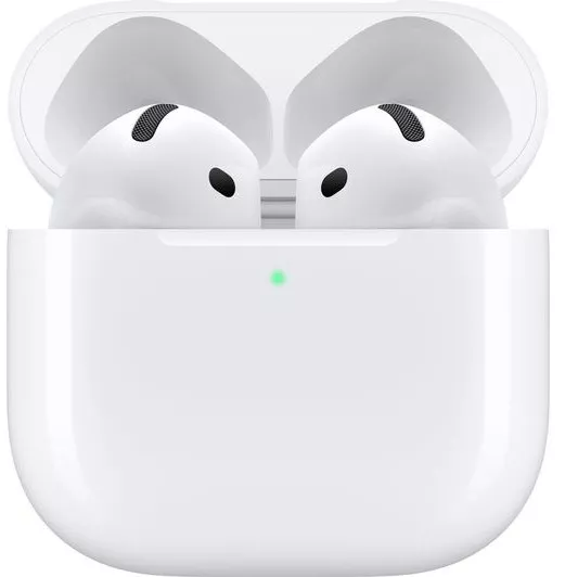 Apple AirPods 4 with Active Noise Cancellation Wireless Earbuds - White